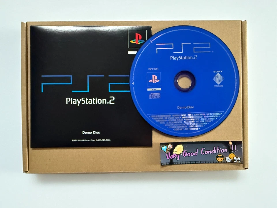 PBPX-95204 Demo Sony PS2 - UK PAL VGC CIB - High Quality Packing - Tracked - Image 2 of 4