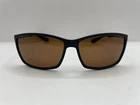 Cloudbase Optics Hi-Def Lee Wave Sunglasses Black Frame Brown Lens 60-13-135 NEW