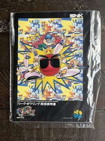 League Bowling (Neo Geo AES) Japanese Version Complete US Seller