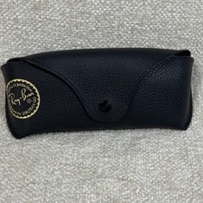 Vintage Ray-Ban Sunglasses Soft Case Black Snap Closure Luxottica