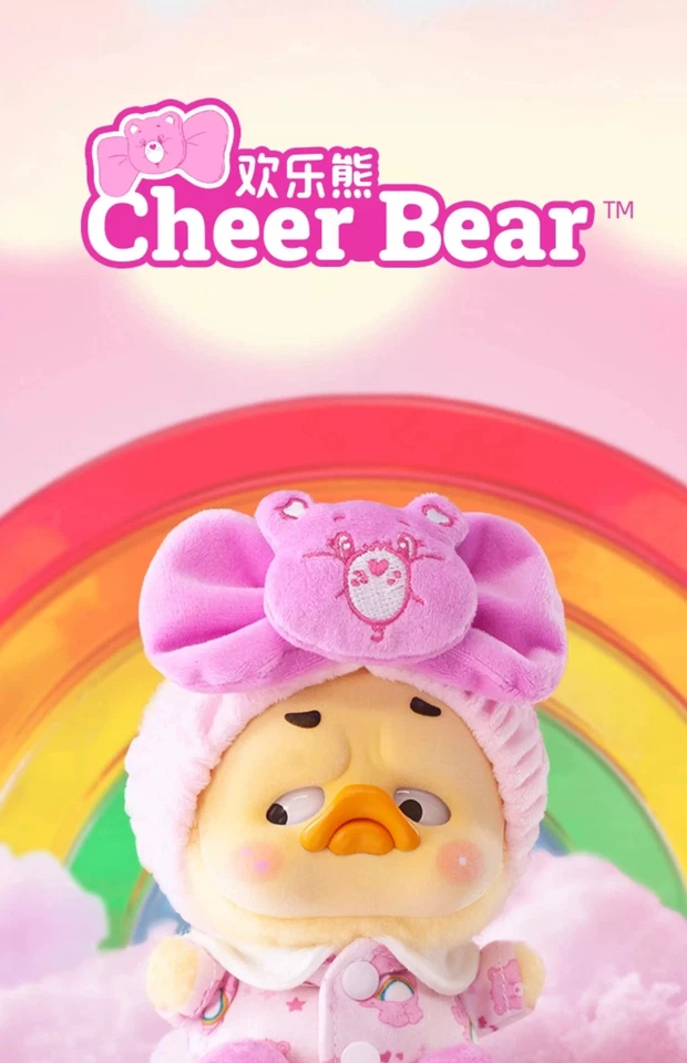 AUTÉNTICO MALESTAR PATO X CUIDADO OSOS PELUCHE CAJA CIEGA CONFIRMADO OSO GRUÑÓN Foto 4 de 4