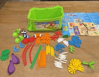 Kid K'NEX Budding Builders Tub Set 96 Pieces STEM