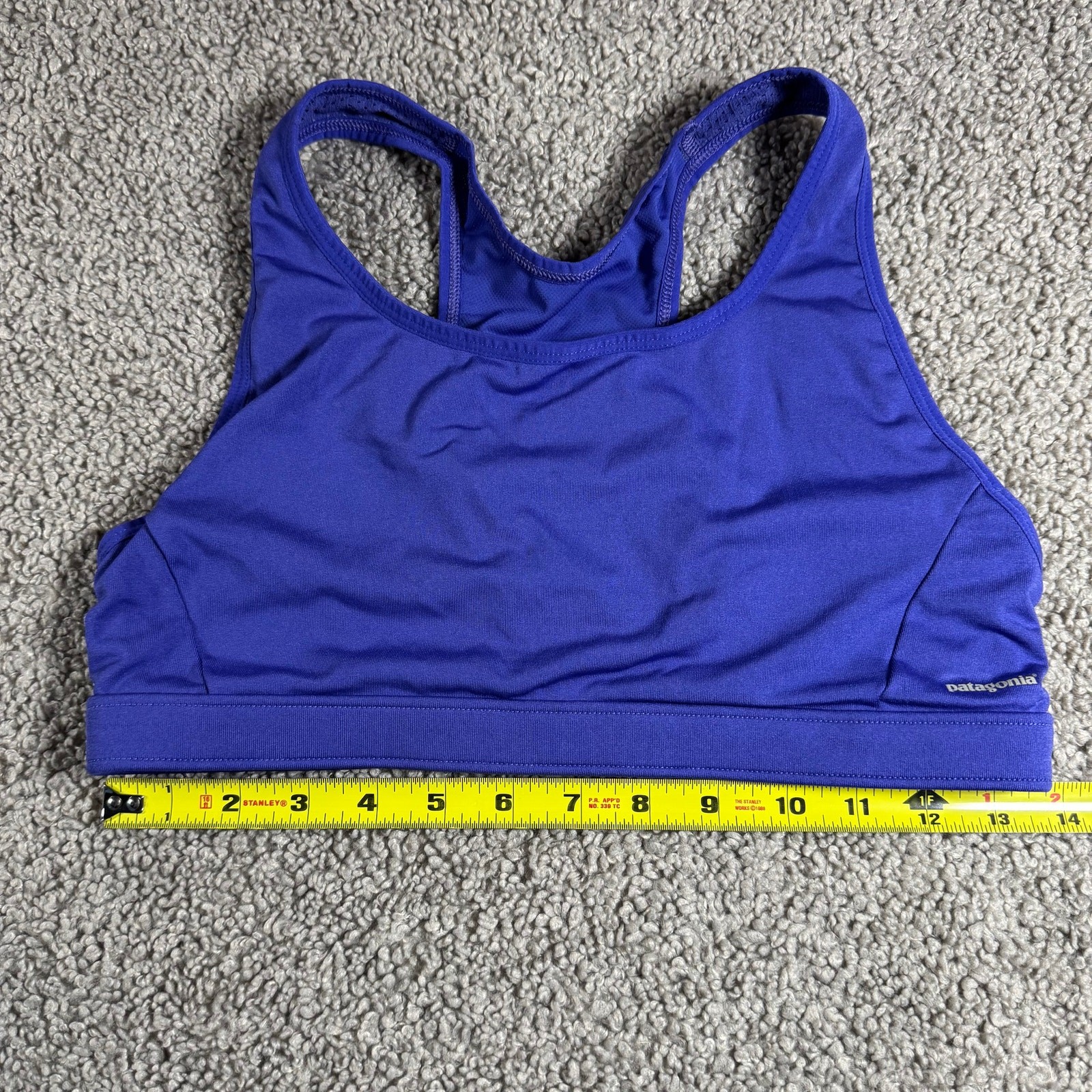 Patagonia Women's Capilene Purple Sports Bra Size XL thumbnail 7