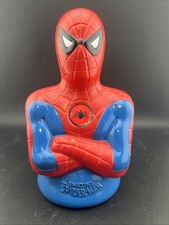 Vintage MEGO 1973 Marvel Amazing Spider-man Figural Still Bank Pre-owned No Plug