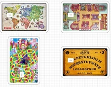 Board Game Map Credit Debit ATM Card Skin Stickers Risk Candyland Ouija Clue US