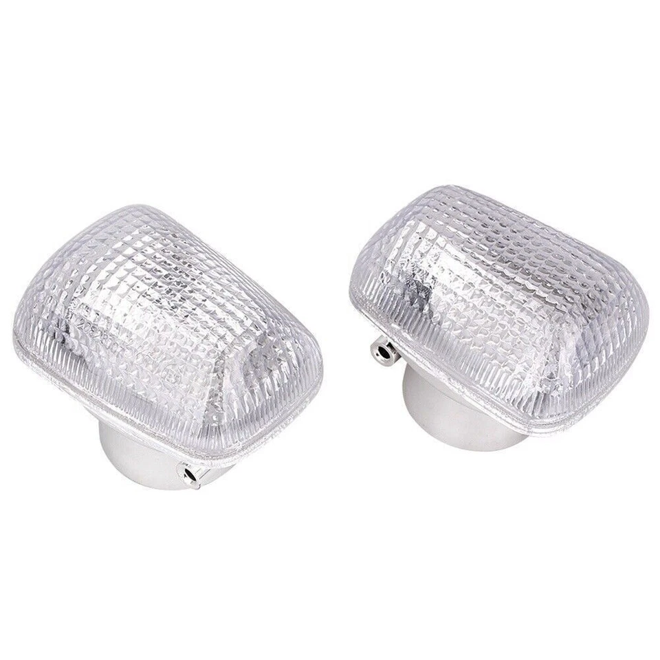 Cubierta de señales de giro delanteras de lente transparente para Suzuki GSXR600/750 96-99 y TL1000 Foto 4 de 4