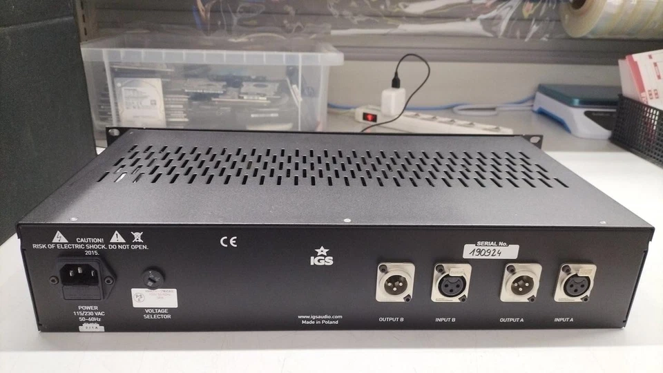 Igs Rubber Bands Vacuum Tube Stereo Passive Equalizer Used F/S - Image 2 of 4