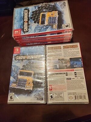 SnowRunner Game -Truck Driving Simulator Nintendo Switch 2021 Brand New