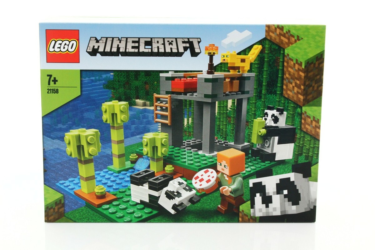 Lego Minecraft Set 21158 The Panda Nursery New In Box - NISB | eBay