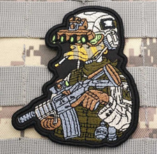 Tactical Duck, not Donald, Funny Sarcastic Humorous Morale Patch Hook Loop