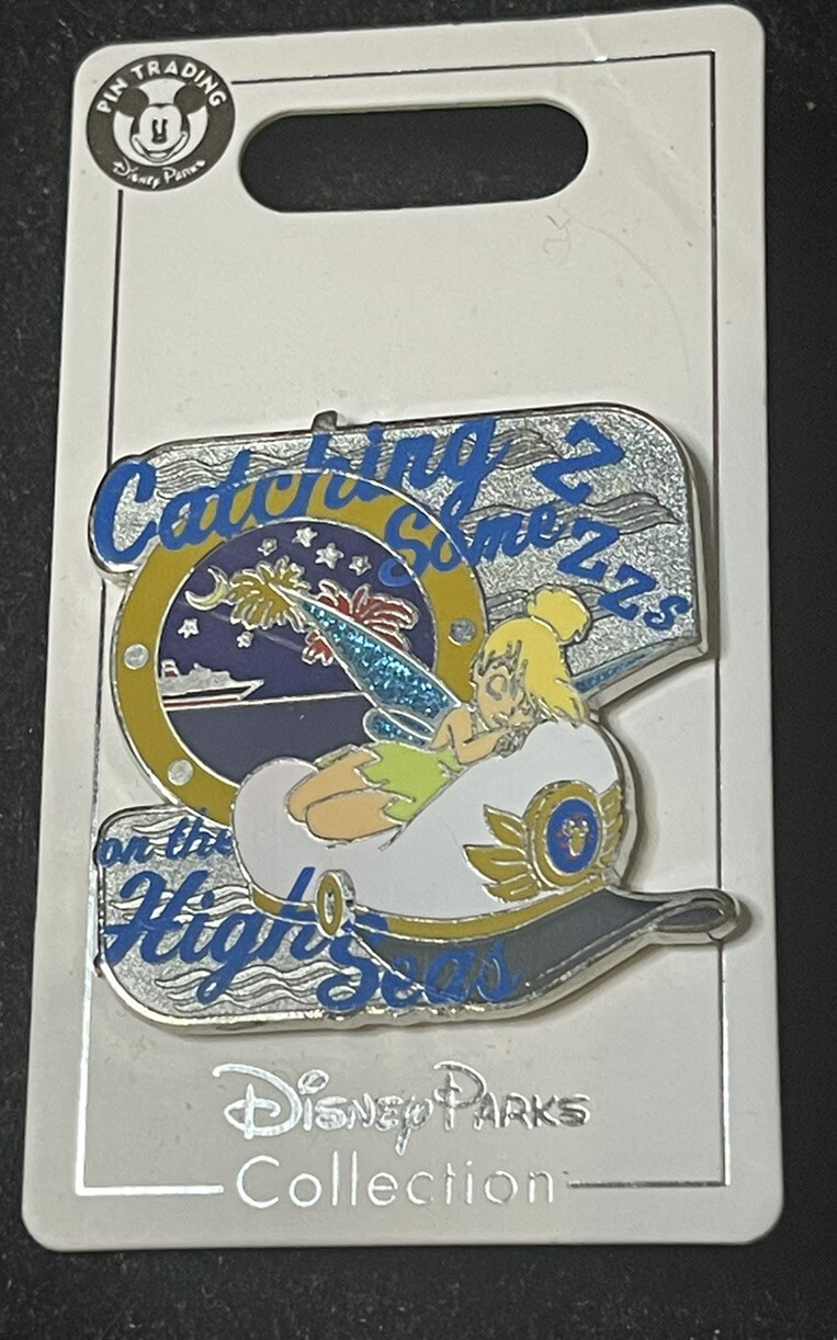 Disney Tinkerbell Catching Some Zzzs On The High Sea Pin New OE Pin