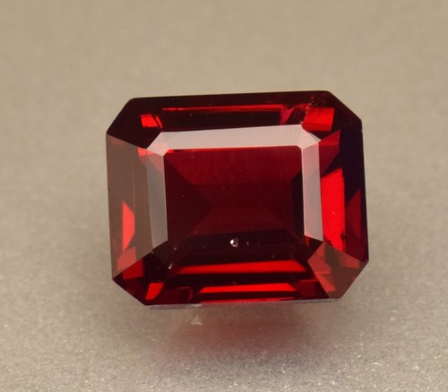 Anillo de uso de piedras preciosas sueltas de Mozambique corte granate rojo natural de 10,10 quilates - Imagen 2 de 5