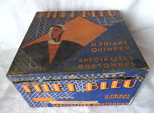 BOITE TOLE FILET BLEU