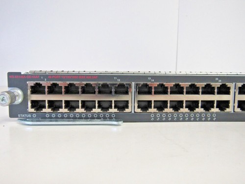 Cisco WS-X6148A-GE-45AF V06 Catalyst 6500 48-Ports 1Gbps PoE 802.3af 43-5 - 第 2/6 張圖片