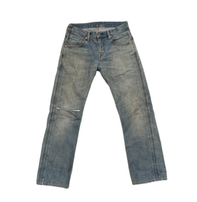 Vintage Levi's 504 Faded Blue Denim Jeans