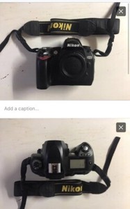 Nikon D D70 6.1MP Digital SLR Camera - Black (Body only)