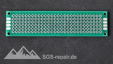 1/2/5/10 Lochrasterplatine 2x8cm Lochraster Platine L&ouml;tplatine Prototypboard