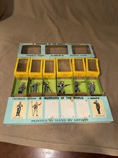 Marx Warriors of the World; Confederate lot of six 6 figures Read Desc