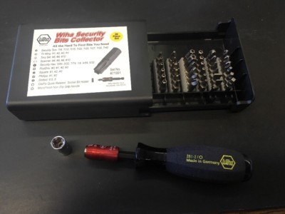 Wiha 71991 Bits Collector – 39-teiliges Bit-Set Mit Sicherheitsbits Für Alle Schrauben