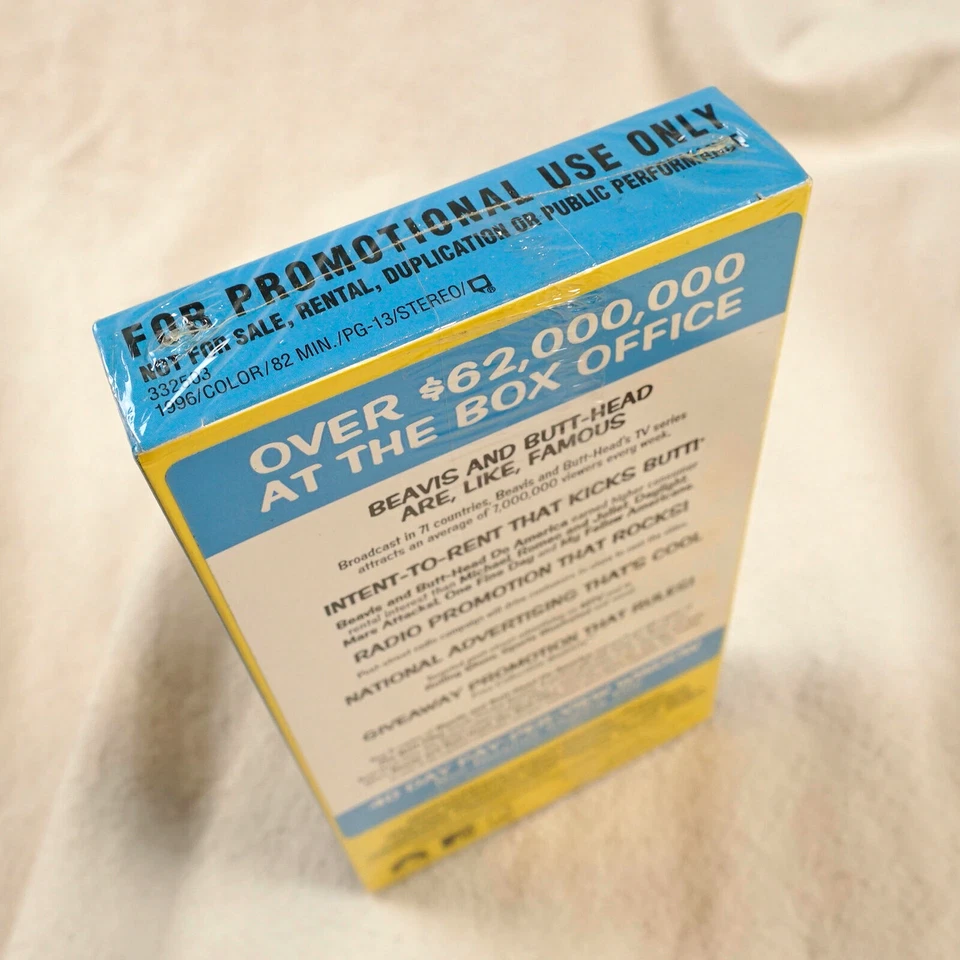 Beavis and Butthead Do America VHS Promo Screener Timecode Demo Copy Mike Judge - Image 4 of 4