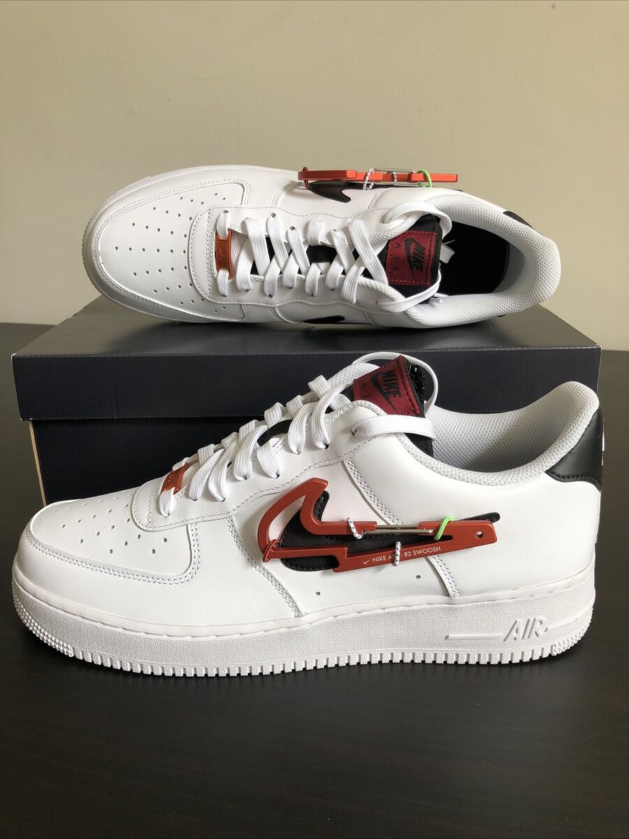 Nike Air Force 1 Low Carabiner Swoosh DH7579-100 Release Date - SBD