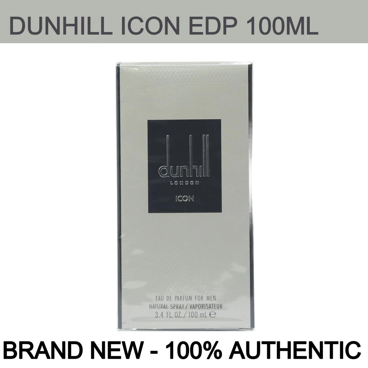 Dunhill Icon Eau de Parfum for Men 100ml 3.4oz Spray Bottle BRAND