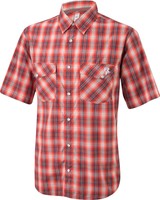 Raceface Shop Men's Shirt: Gray/red Plaid, Md on sale Raceface Shop Men's Shirt: Gray/red Plaid, Md on sale