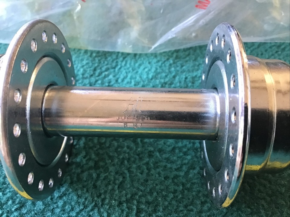 Vintage Joytech K87 Small Flange 36 Hole Rear Freewheel Hub Silver BMX