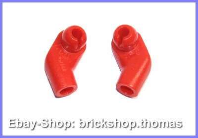 Lego 2 x Arm Figur Arme rechts links rot - 981982 - Arms Red - NEU / NEW