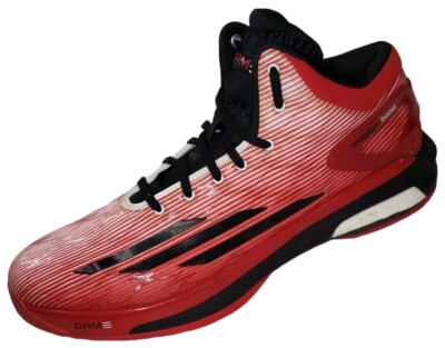 Adidas Crazylight Boost Damian Lillard DAME Mens Sz 12.5 Shoes Red Black C76574