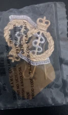 R.A.M.C Collar Badge