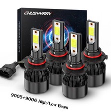For Toyota Sienna Van 3.3l 3.5l 2004-2010 Front Led Headlight High Low Bulbs Kit