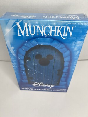 Munchkin Disney Card Game (Steve Jackson Games / USAopoly) - Brand New & Sealed