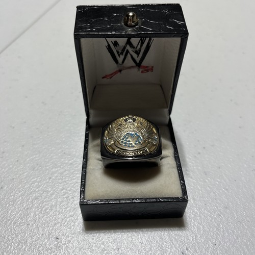 Bague ceinture WWE Big Eagle Championship époque Attitude WWF RARE 2011