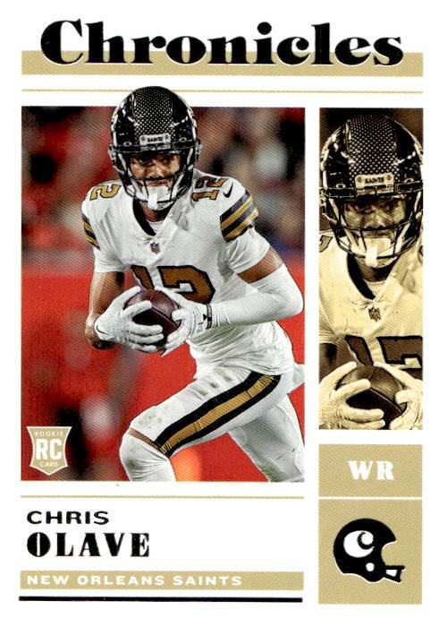 Chris Olave 2022 Panini Chronicles - #45 RC - New Orleans Saints