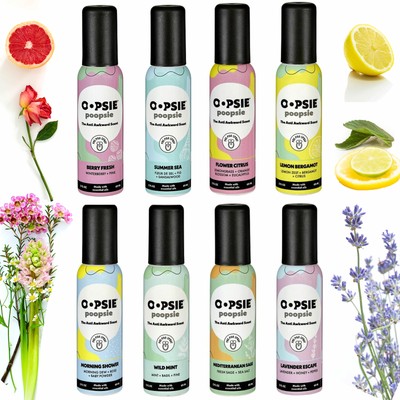 1 Bathroom Toilet Bowl Spray Concentrated Air Freshener Odor Eliminator Scent