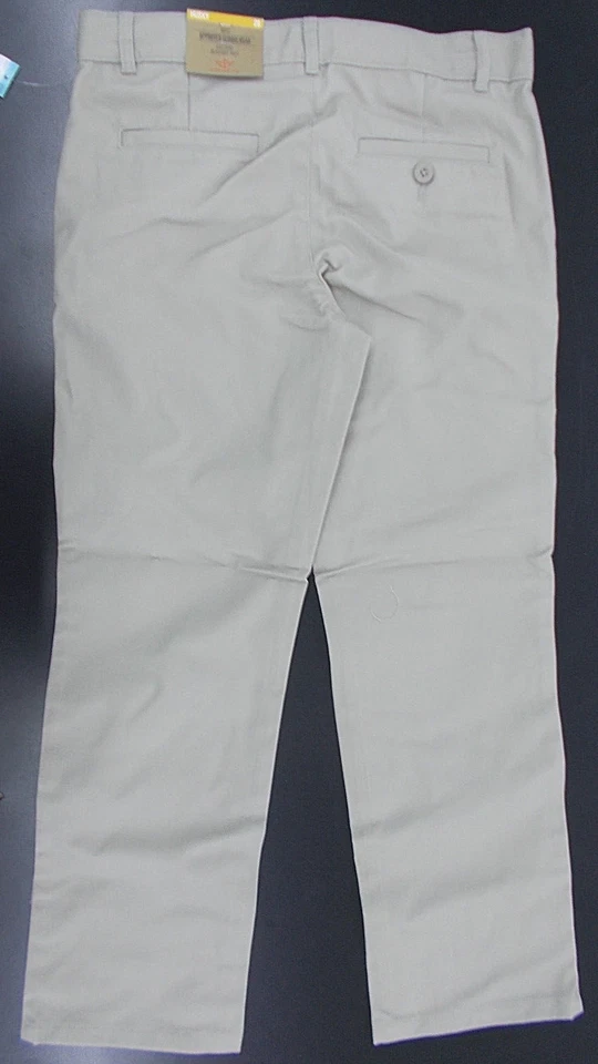 Chicos Dockers $38 Uniforme/Pantalones Casuales Caqui Husky Talla 28HX24" - 34HX31" Foto 2 de 4