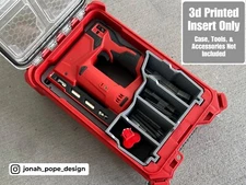 Milwaukee Packout Insert for M12 3/8" Crown Stapler (Insert Only)