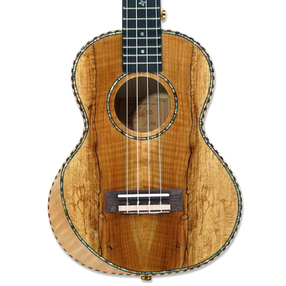 26" 4 Strings Hawaiian Tenor acoustic Ukulele, Canadian Spalted Maple Body - Image 3 of 4