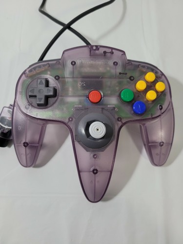Nintendo 64 ATOMIC PURPLE Controlle RARE ORIGINAL - Picture 8 of 10