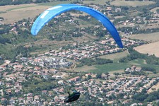 Parapente Zéno2  2023. Couleur Bleu.132h. Contrôle Paracheck fourni. 