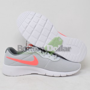 nike tanjun white silver