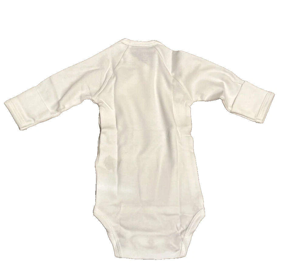 Under The Nile Side Baby Bodysuit, Off White, N-3mo — 第 2/3 张图片