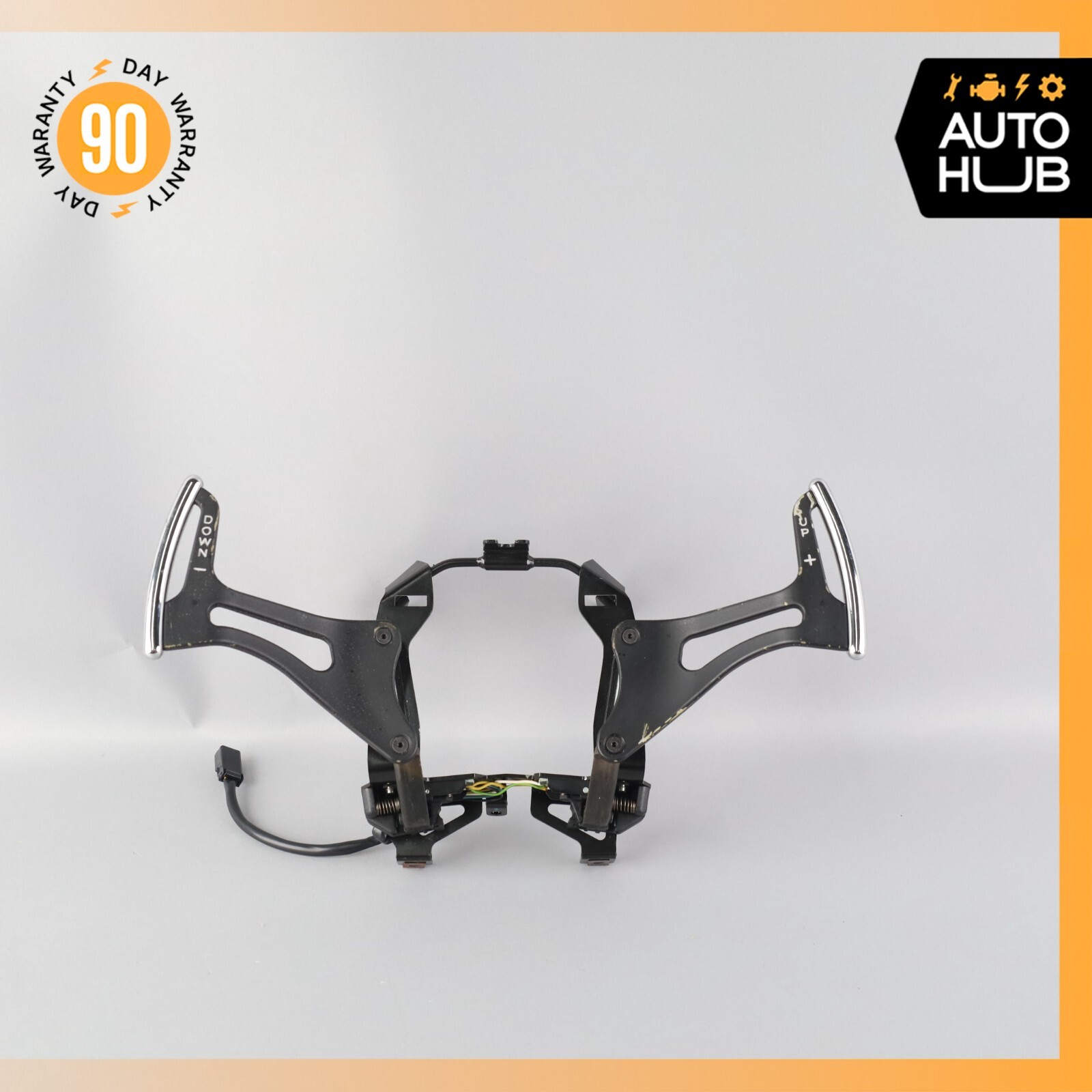 03-19 Maserati Quattroporte M139 Steering Wheel Paddle Shifters Set OEM 50k