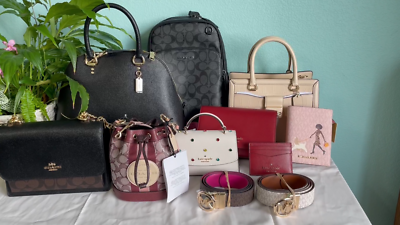 Michael Kors Fashion Travel Case For Airpods / Keychain w/Charm