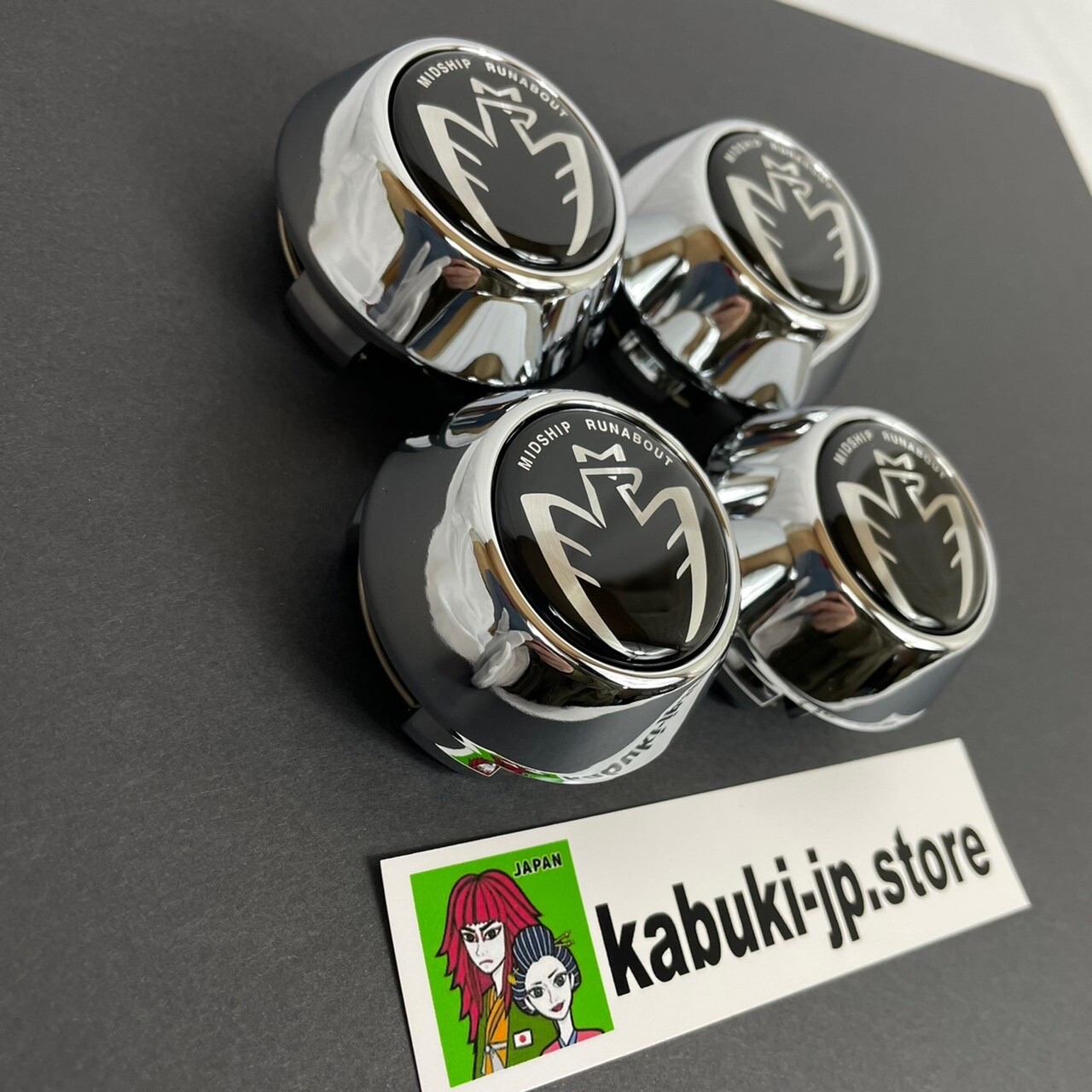 Toyota GENUINE Wheel Center Caps ×4 9907 MR2 Spyder MRS ZZW30 MIDSHIP