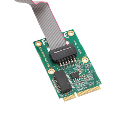 Mini PCI E Network Card Bent Pin Gigabit Single Port I210AT Chip GBE Ethernet RJ