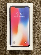 Apple iPhone X 64GB Space Gray EMPTY BOX ONLY