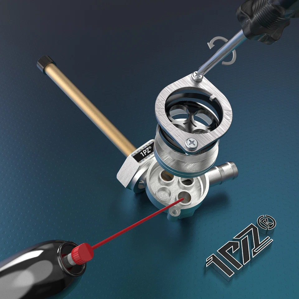 Válvula de combustible Petcock y palanca para Honda Shadow VLX600 VT600C VT600CL VT600CD 88-07 Foto 3 de 4