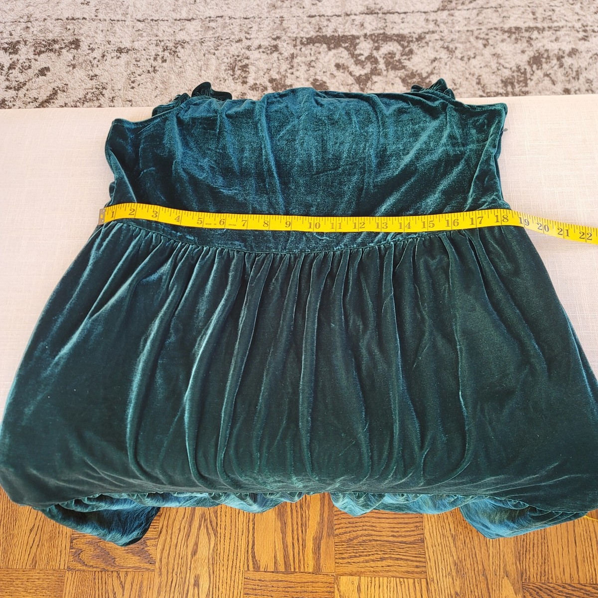 j crew green velvet dress Velvet Long Sleeve Corset Mini Dress in Emerald Green - 4 main image 1